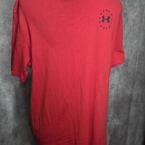 Under Armour Men's Bright Red Tee